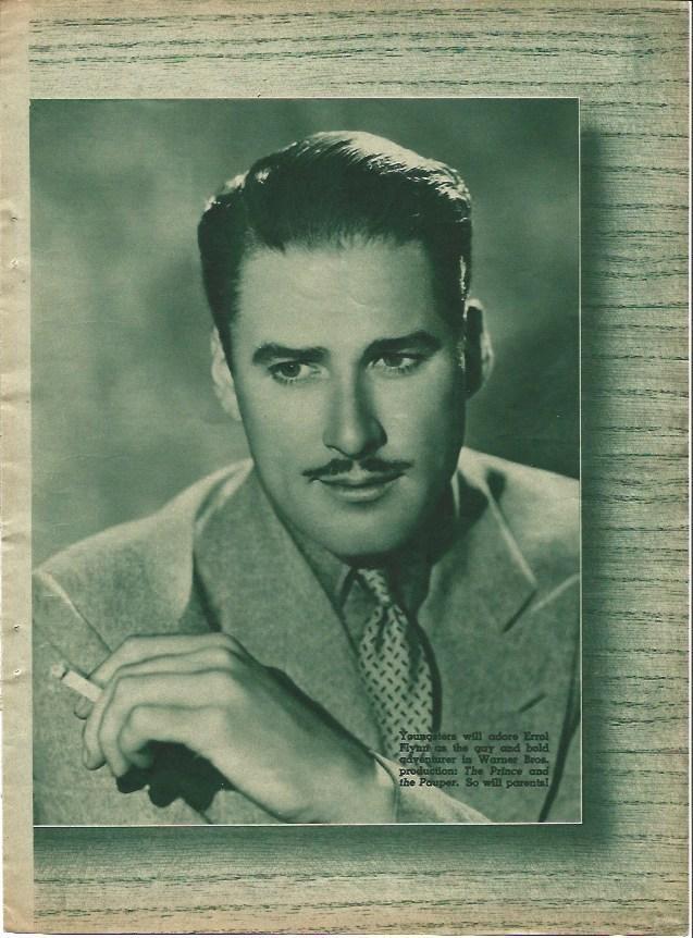 LAMINA 34300: Errol Flynn