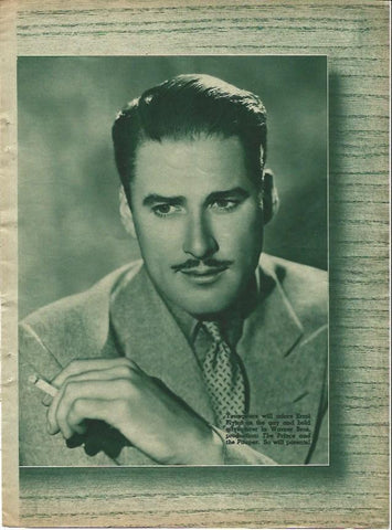 LAMINA 34300: Errol Flynn