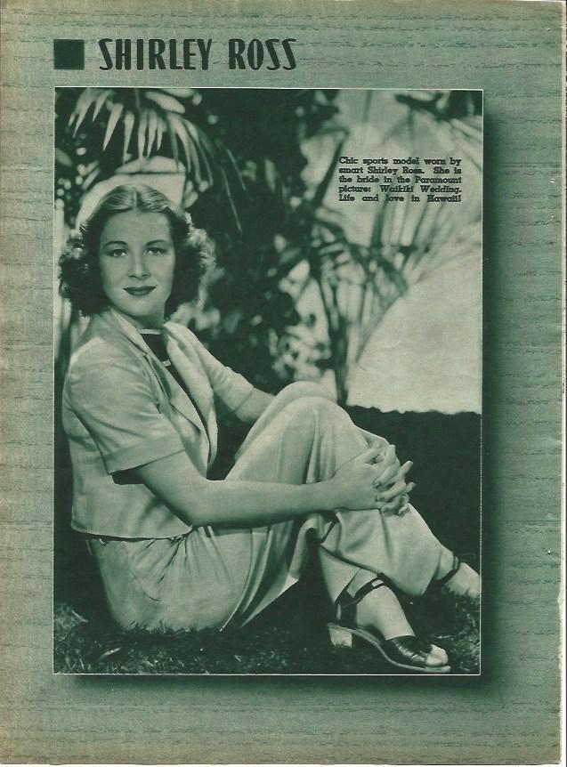 LAMINA 34302: Shirley Ross