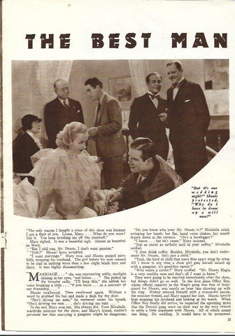 LAMINA 34387: Escena de The bride and the best man