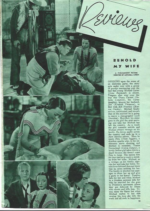 LAMINA 34404: Escenas de Behold my wife