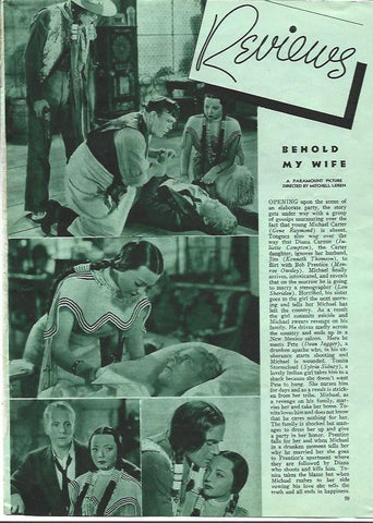 LAMINA 34404: Escenas de Behold my wife