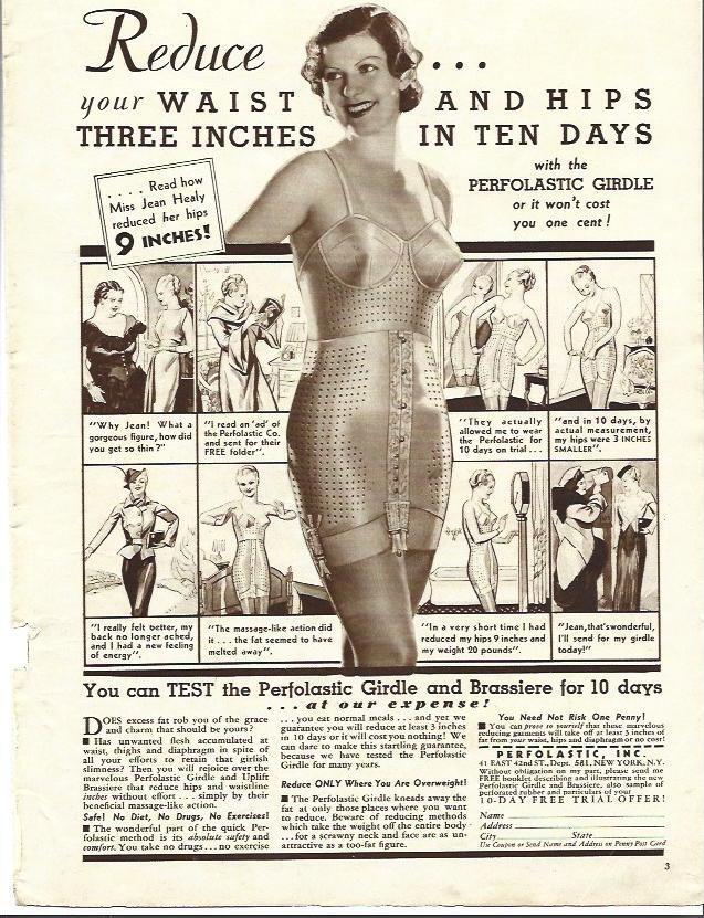 LAMINA 34376: Publicidad de Perfolastic Girdle