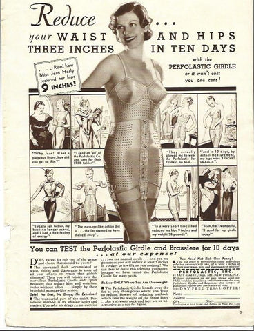 LAMINA 34376: Publicidad de Perfolastic Girdle