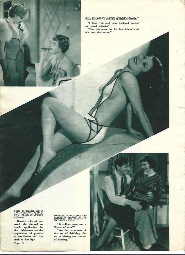 LAMINA 34351: Bernice Lee y Clark Gable
