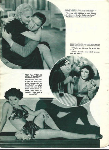 LAMINA 34353: Bailarina y Thelma Todd