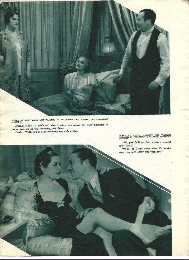 LAMINA 34354: Bert Lahr y Renee Whitney