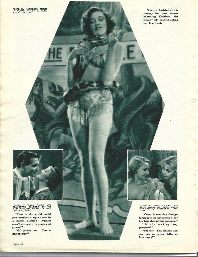 LAMINA 34362: Kathleen Burke en Good Dame