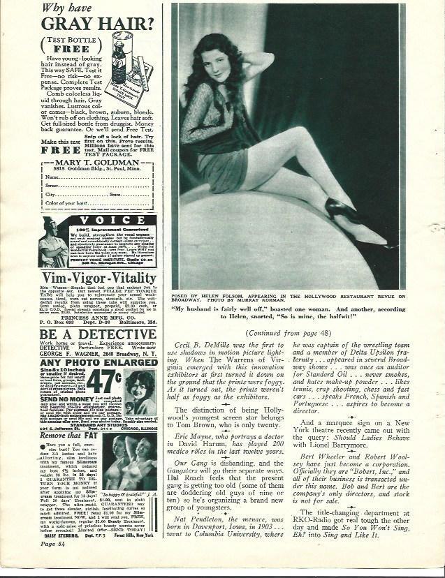 LAMINA 34368: Helen Folsom 