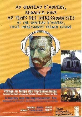 POSTAL A1720: Exposicion en Chateau d'Auvers