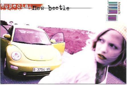 POSTAL A1723: Publicidad del New Bettle