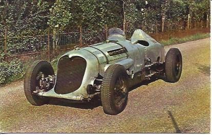 POSTAL A1671: Napier Railton en el Midland Motor Museum