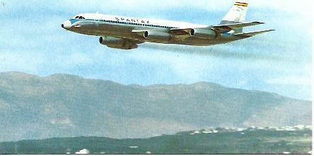 POSTAL A1677: Convair CV990A Coronado