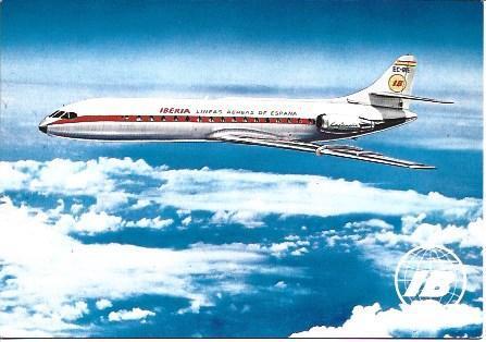 POSTAL A1679: Caravelle X-R de Iberia