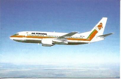 POSTAL A1682: Boeing 737-300 de Air Portugal