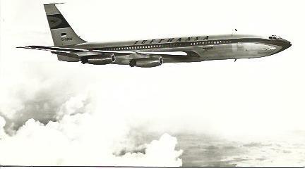 POSTAL A1684: Boeing 707 de Lufthansa