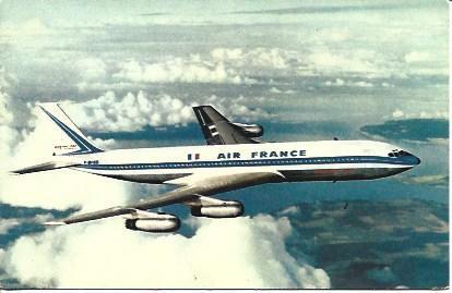 POSTAL A1687: Boeing 707 de Air France