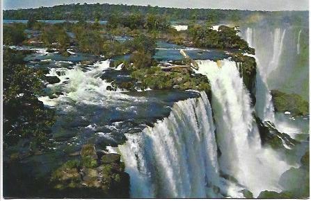 POSTAL A1764: Cataratas de Foz do Iguaçu
