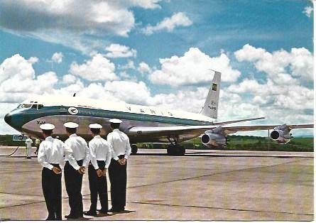 POSTAL A1766: Boeing 707 de Varig