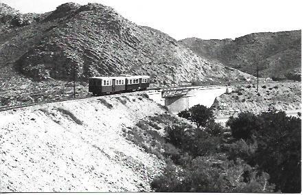 POSTAL A1775: Tren Benidorm - Villajoyosa, foto de Rochaix