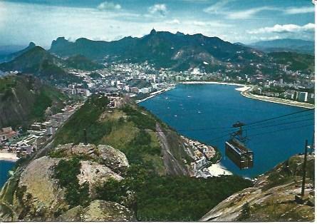 POSTAL A1761: Vista de Rio de Janeiro