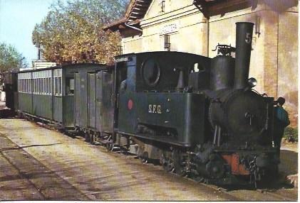 POSTAL A1776: Carrilet Sant Feliu de Guixols - Girona