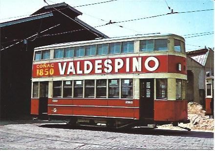 POSTAL A1779: Tranvia 205, serie 194-208  de 1914 de Barcelona