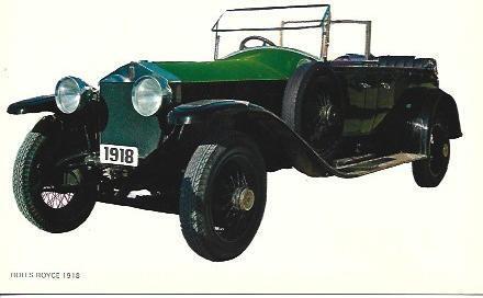 POSTAL A1790: Rolls Royce de 1918