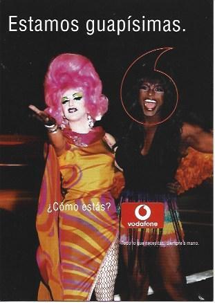 POSTAL PUBLICITARIA A1735: Vodafone