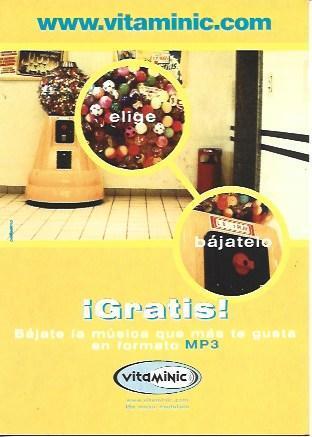 POSTAL A1736: Publicidad de Vitaminic