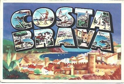 POSTAL A1582: Costa Brava
