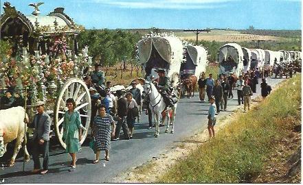 POSTAL A1555: Romeria en Andalucia