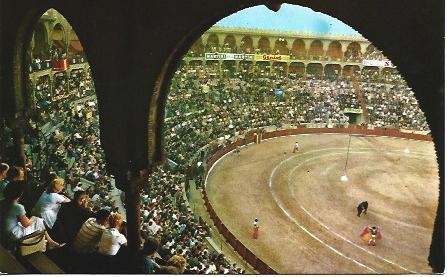 POSTAL A1553: Interior de plaza de toros