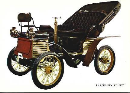 POSTAL A1539: Coche De Dion Bouton de 1897