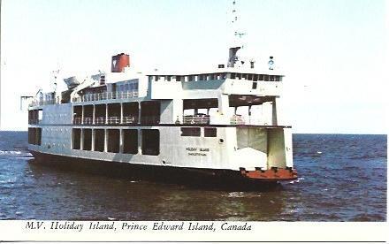 POSTAL A1640: M. V. Holiday Island