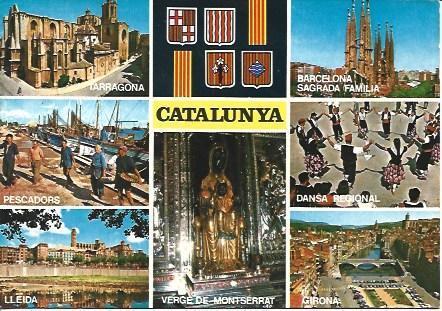POSTAL A1597: Imágenes de Catalunya