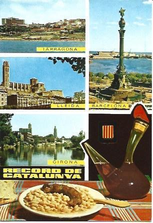 POSTAL A1598: Record de Catalunya
