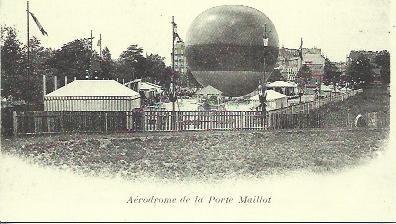 POSTAL A1615: Aerodromo de la Porte Maillot