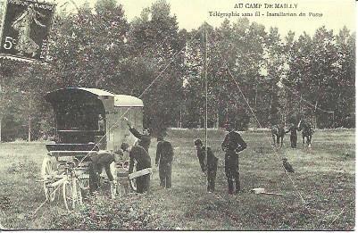 POSTAL A1614: Campo de Mailly