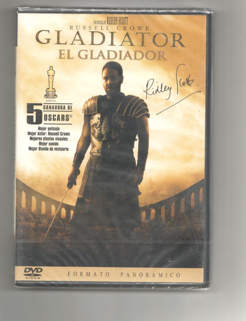 DVD pelicula: El Gladiador (Gladiator). Dirigida por Ridley Scott (2000). Coleccion Gran Cine en DVD