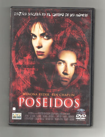 DVD pelicula: Poseidos. Dirigida por Janusz Kaminski (2000)