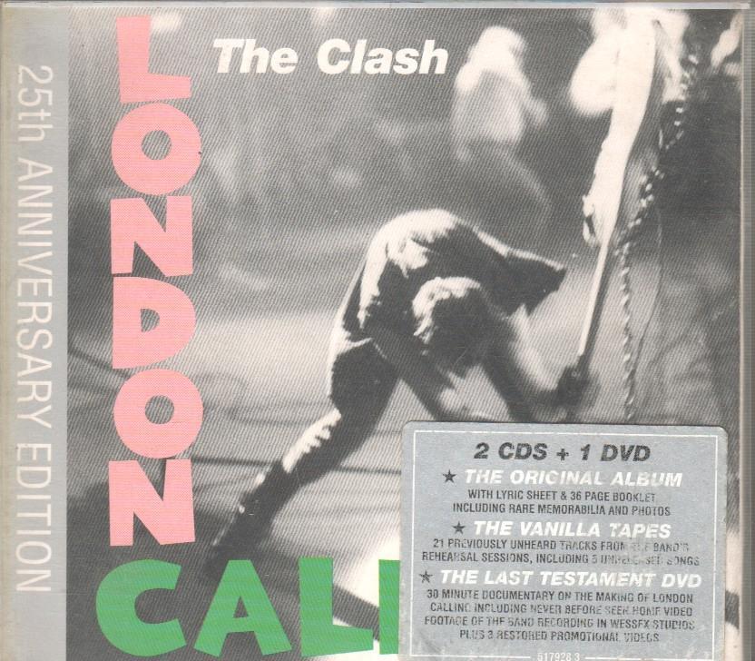 Doble CD+DVD Musica: The Clash - London Calling 25th Anniversary Edition