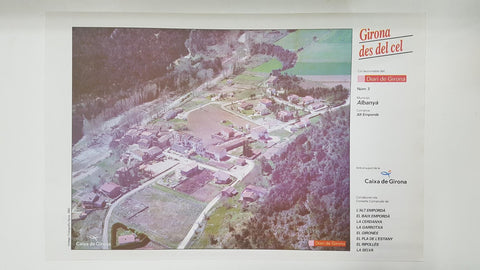 Lamina num 03 Girona des del cel: Municipi Albanyà (Comarca Alt Empordà - Girona)