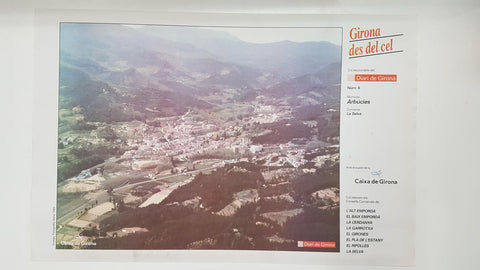 Lamina num 08 Girona des del cel: Municipi Arbúcies (Comarca La Selva - Girona)
