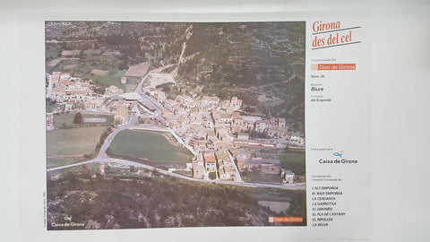 Lamina num 20 Girona des del cel: Municipi Biure (Comarca Alt Empordà - Girona)