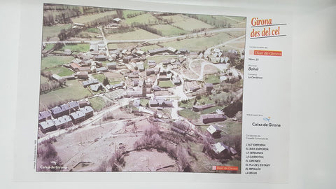 Lamina num 23 Girona des del cel: Municipi Bolvir (Comarca La Cerdanya - Girona)