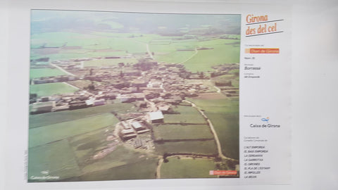 Lamina num 25 Girona des del cel: Municipi Borrassà (Comarca Alt Empordà - Girona)