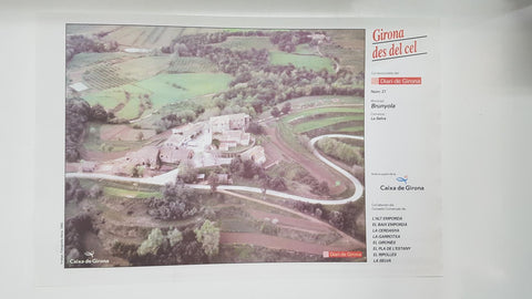 Lamina num 27 Girona des del cel: Municipi Brunyola (Comarca La Selva - Girona)