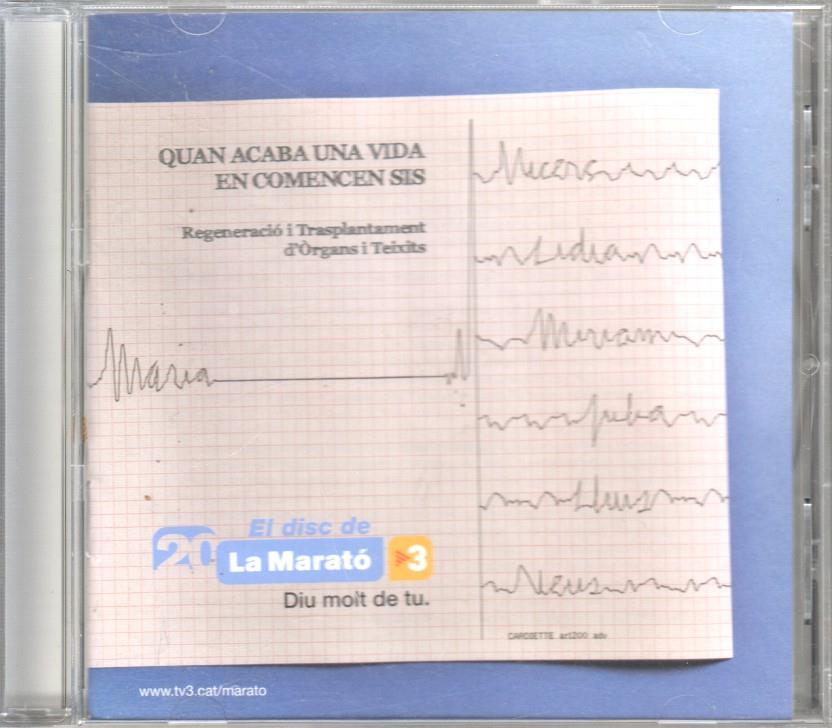 CD Musica: La Marató - Quan acaba una vida en començen sis (2011)