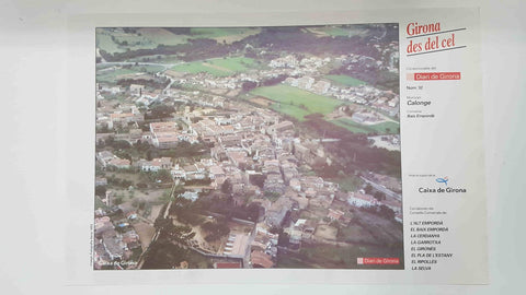 Lamina num 32 Girona des del cel: Municipi Calonge (Comarca Baix Empordà - Girona)